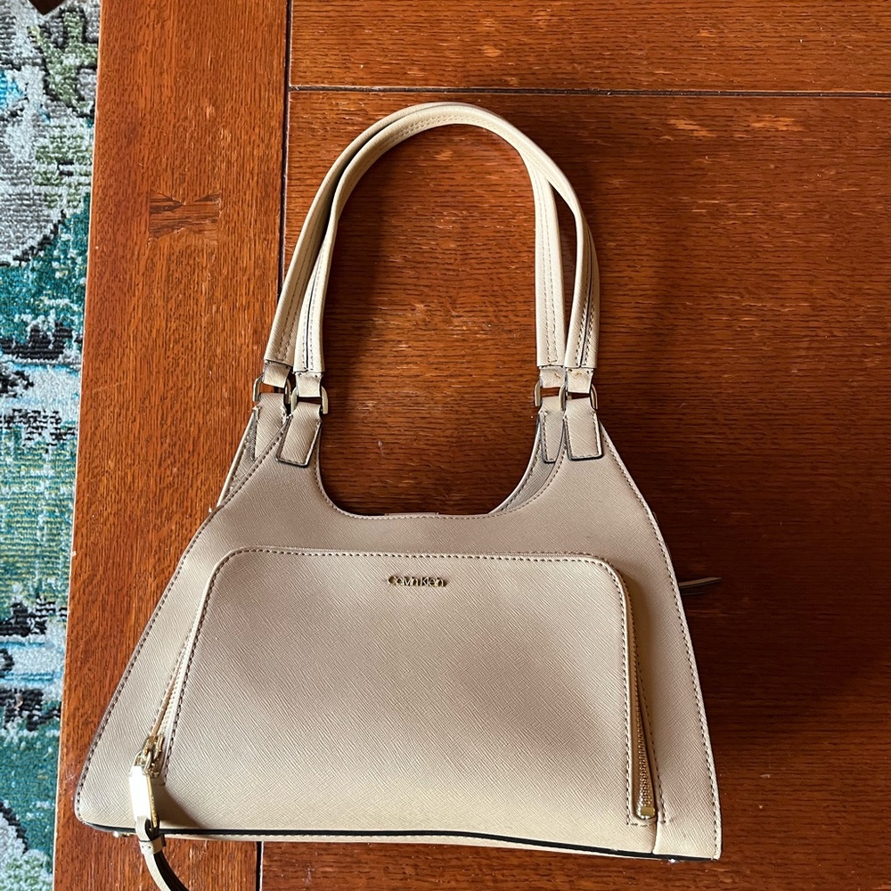 Calvin Klein saffiano shoulder bag